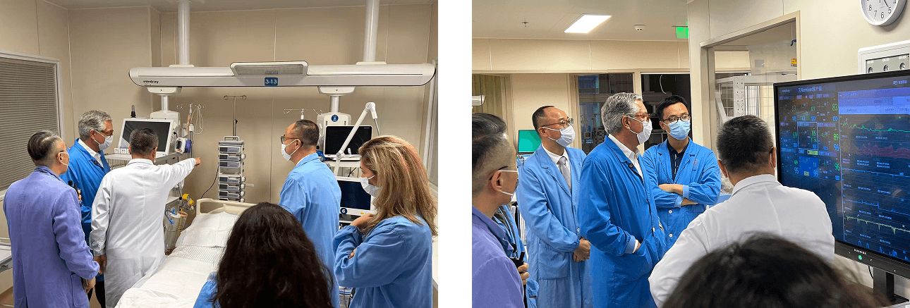 delegation visited shenzhen nanshan peoples hospital